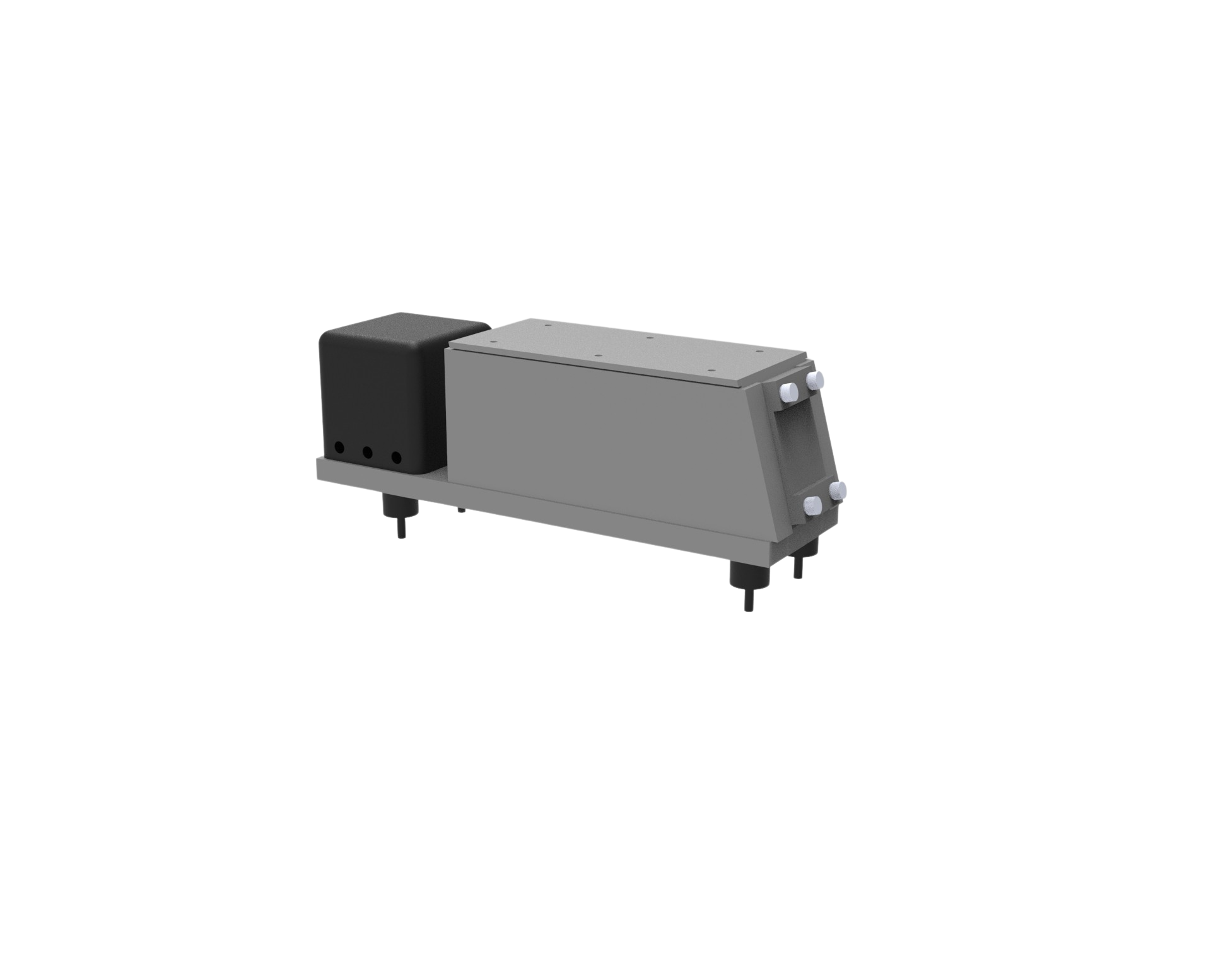 Vibratory linear feeder drive units